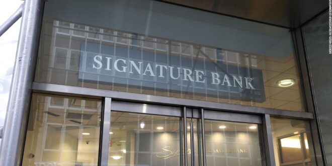 FDIC sells majority of failed Signature Bank.