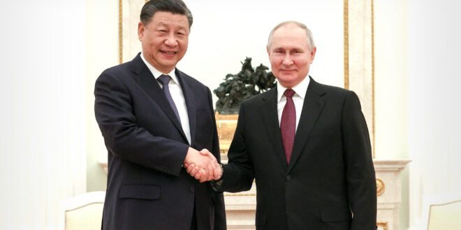 Xi visits Russia, emphasizes peacekeeping efforts.