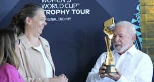 Lula backs Brazil's 2027 Women's World Cup bid.