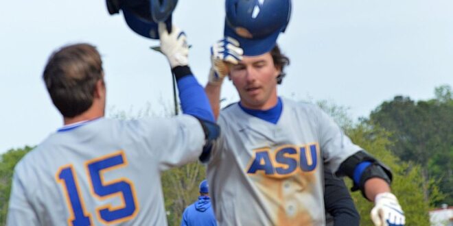 Albany State's sweep of Edward Waters: 40 runs.