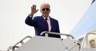 Biden's 3-week travel blitz promoting economy.