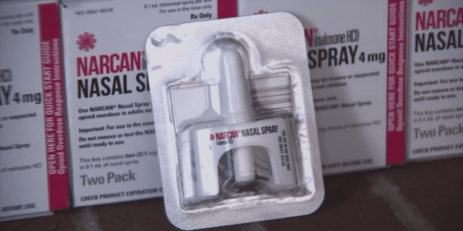 Free Narcan given to opioid users by Darke Co.