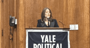 Spirituality and politics discussed by Williamson at YPU.