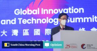 Innovative ideas vital for Hong Kong's tech future.