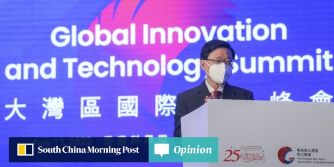 Innovative ideas vital for Hong Kong's tech future.