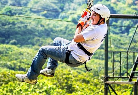 zip lining