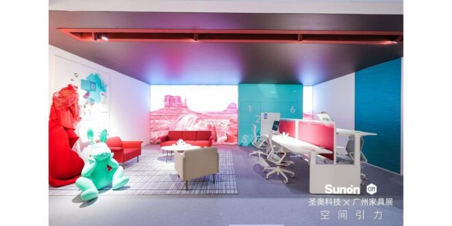 Sunon showcases smart manufacturing at furniture fair.