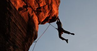 rock climbing