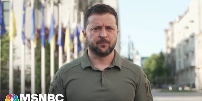 Zelenskyy pays tribute to fallen U.S. soldiers.