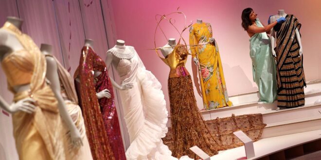 Unconventional Sari Displayed at London's Design Museum.