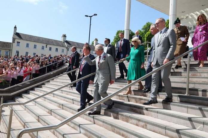 A Celebration of Culture Greets King Charles III and Queen Camilla in Armagh