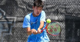 First-year Zheng makes program history as All-American.