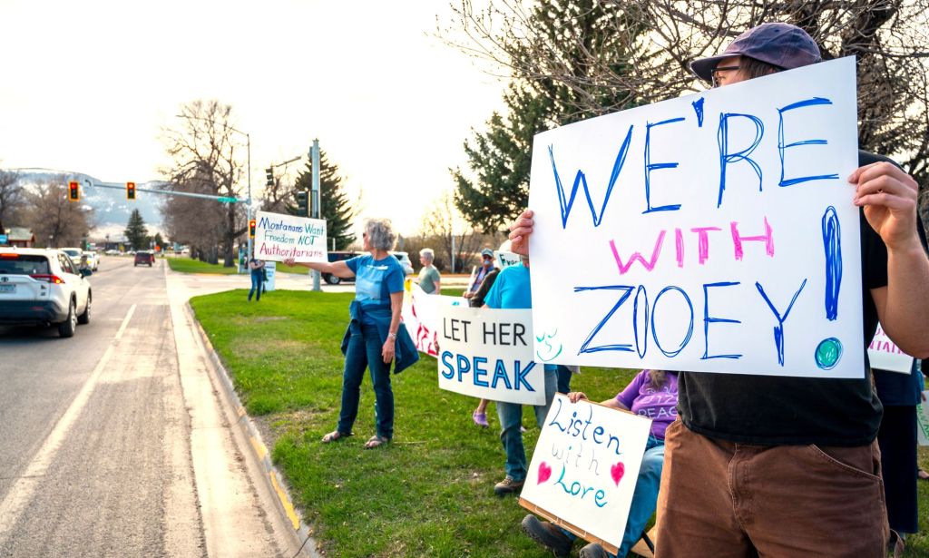 Zooey Zephyr advocates for greater LGBTQ representation.