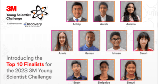 2023 National Finalists for 3M Young Scientist Challenge Announced.