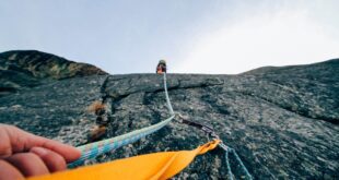 rock climbing