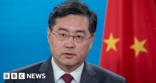 China's foreign minister removed following mysterious absence.