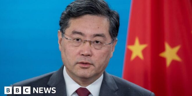 China's foreign minister removed following mysterious absence.