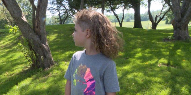 5-year-old astounds in national mullet competition.