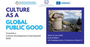 Global Culture Development Goal: Envisioning Beyond 2030