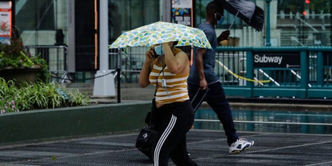 NYC travel advisory, watch for Sunday floods.