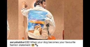 Pet pictures on jackets and bags trending!