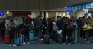 Storms cause flight delays at Orlando International Airport.