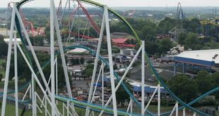 Roller coaster closure after beam cracks viral.