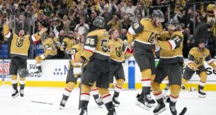 Vegas' Stanley Cup win causes $6.6 million sports book loss in Nevada.