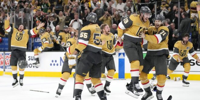 Vegas' Stanley Cup win causes $6.6 million sports book loss in Nevada.