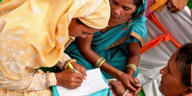 Tech empowers women's financial inclusion; progress achieved.