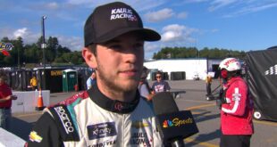 C. Smith unexpectedly claims pole at New Hampshire.