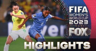 Exciting France vs. Brazil highlights at 2023 Women's World Cup.