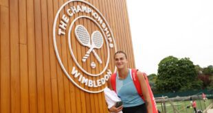 Sabalenka, second in rank, evades politics at Wimbledon.