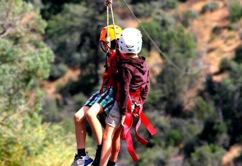 zip lining