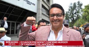 Ecuador presidential candidate Villavicencio killed, prime suspect identified.