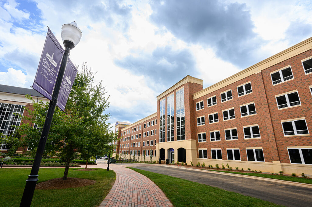 A new fully enclosed parking deck is now open on campus and provides 1,200 spaces for the growing number of HPU students, faculty and staff.