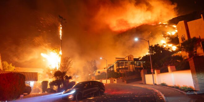 Insurers' exit could make LA wildfire costliest in history.