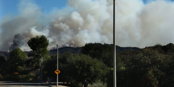 North Texans in California evacuated after losing home.