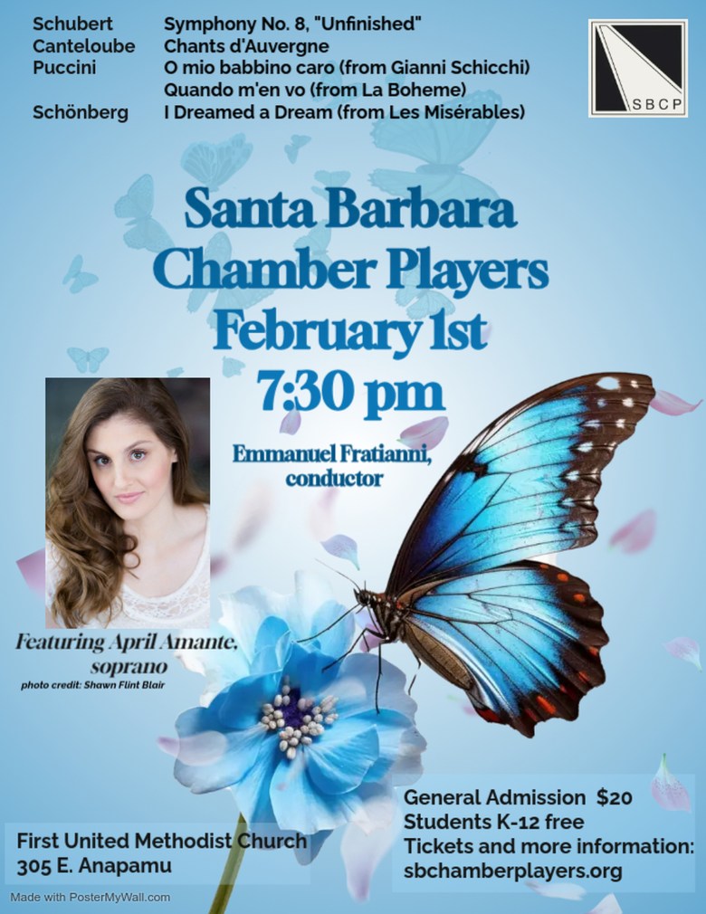 Santa Barbara Chamber Players Winter Concert showcases local talent.