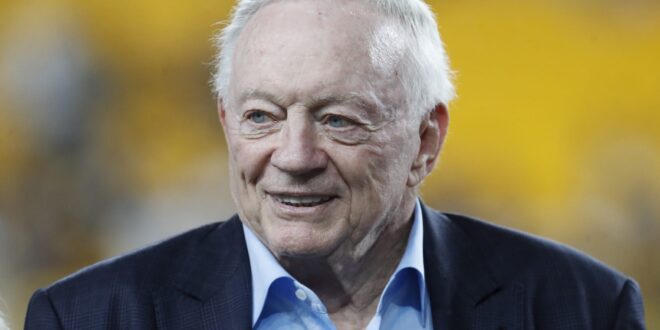 Jerry Jones discusses potential interest in Mike McCarthy.