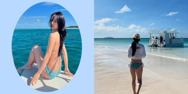 Lee Hyeri enjoys luxurious vacation in Amanpulo.