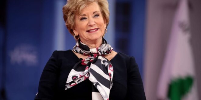 rewrite Education Groups Say Linda McMahon’s Confirmation Is Essential To Overhaul ‘Years Of Incompetence’ At Dept in 6 to 8 words