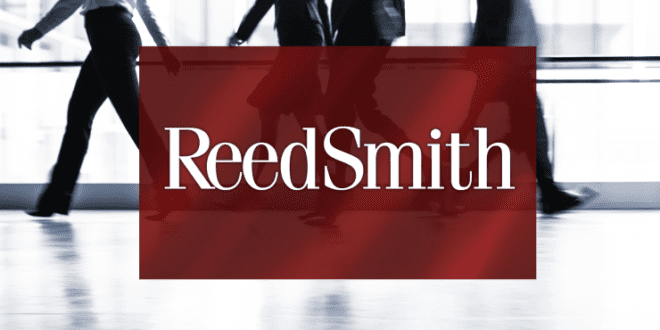 rewrite Reed Smith Sued by Business Development Manager for Overtime Pay in 6 to 8 words